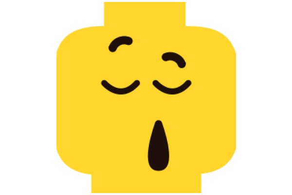 A Smiling Yellow Emoji with a Nose