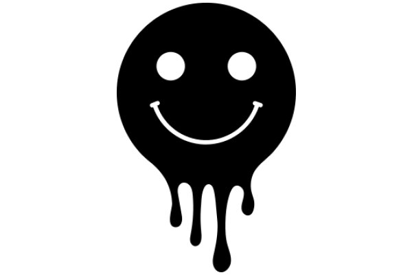 Emotional Icon: A Smiling Face with a Droplet of Happiness