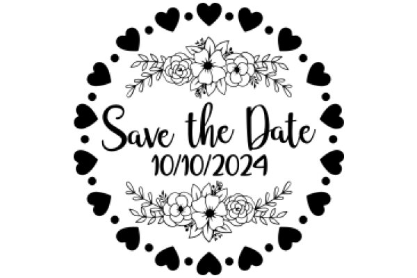 Save the Date: A Floral Invitation for a 2024 Wedding