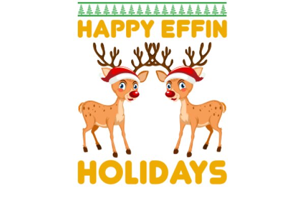 Happy Holidays: A Festive Greeting from our Reindeer Friends!