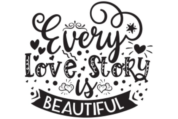 Every Love Story is Beautiful: A Hand-Drawn Affirmation