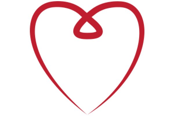 Simplistic Red Heart Logo