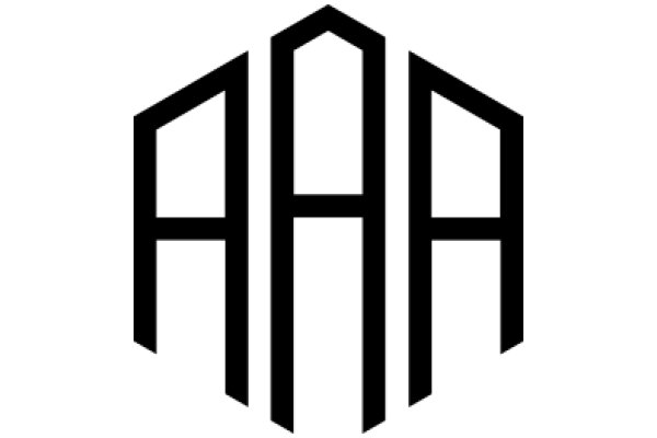 Stylized AAA Logo: A Graphic Design Representation