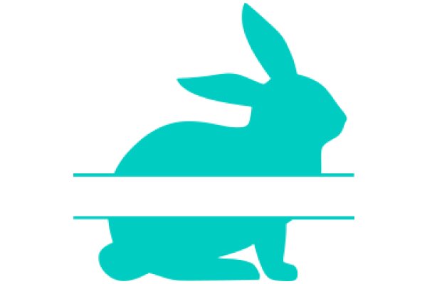 A Playful Easter Bunny Logo