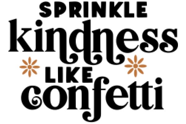 Spring Kindness Like Conetti