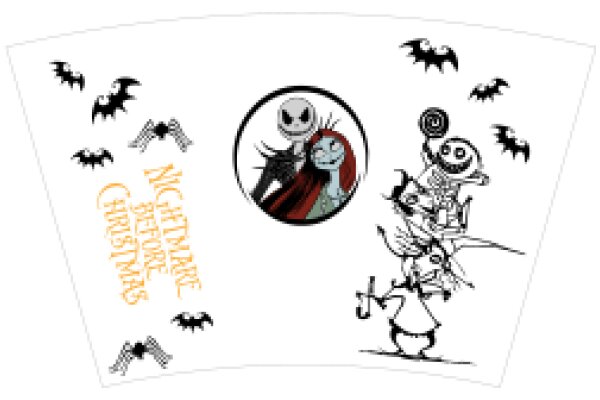 A Nightmare Before Christmas: A Festive Greeting Card