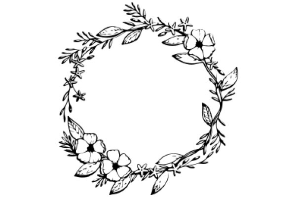 Elegant Floral Wreath: A Timeless Symbol of Welcome and Celebration