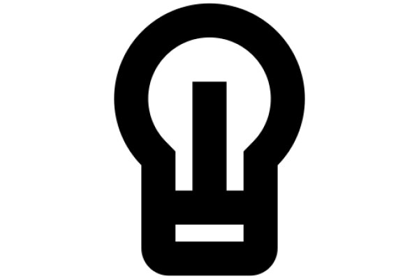 Pixelated Icon of a Lightbulb