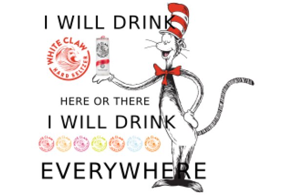 Drink, Drink, Everywhere: A Whimsical Advertisement for White Claw Hard Seltzer