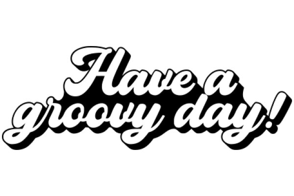 Wishing You a Groovy Day: A Playful and Stylish Greeting Card