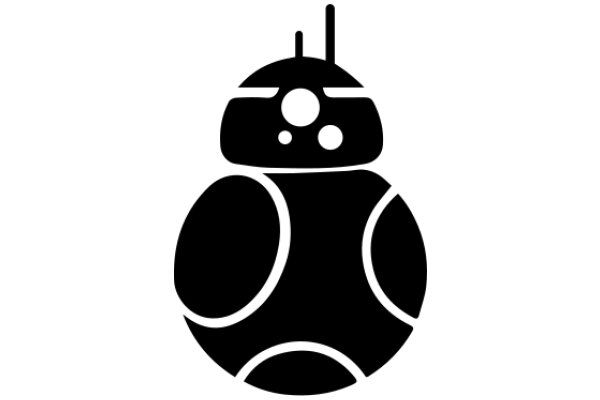 Stylized Icon of a Droid Character