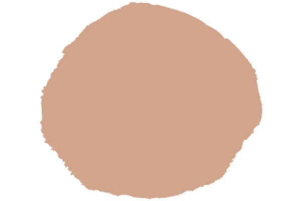 A Solid Circle in a Light Brown Color