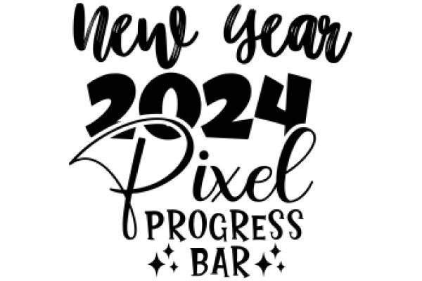 Celebrating the New Year with 2024 Pixel Art Progress Bar