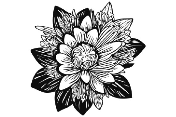 Stylized Flower Illustration