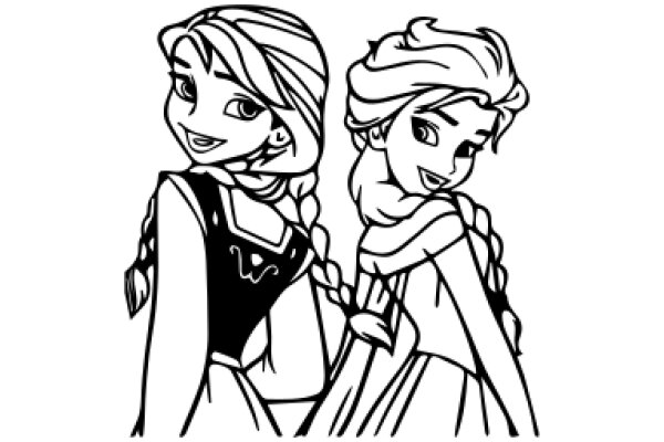 A Tale of Two Princesses: A Illustration