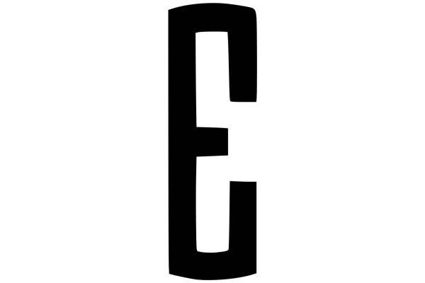 Simplicity in Design: A Single Letter 'E' in