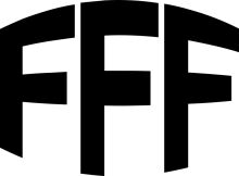 Stylized Black and White Logo with the Letter 'F' Prominently Displayed