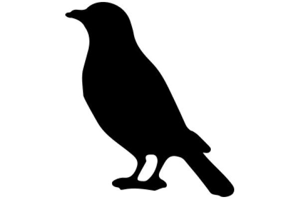 Silhouette of a Bird: A Simple yet Elegant Design