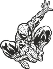 Spider-Man: The Black and White Illustration