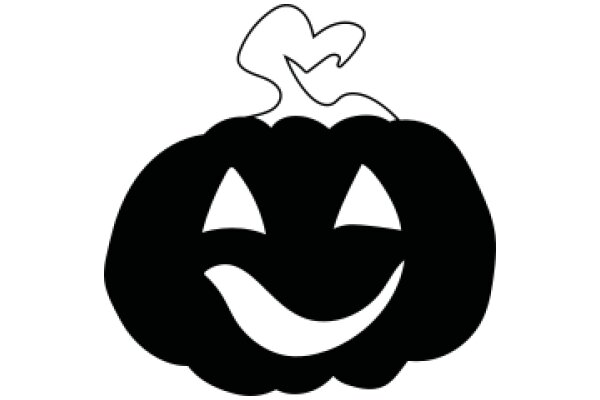 Halloween-themed Smiley Face Logo