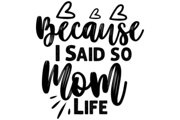 Because I Said So: A Mother's Guide to Life