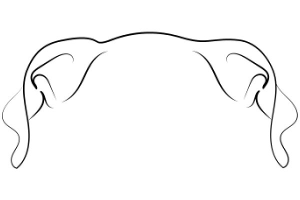 Stylized Illustration of a Horse's Head