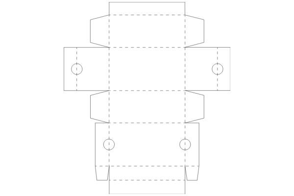 A Simple, White Floor Plan