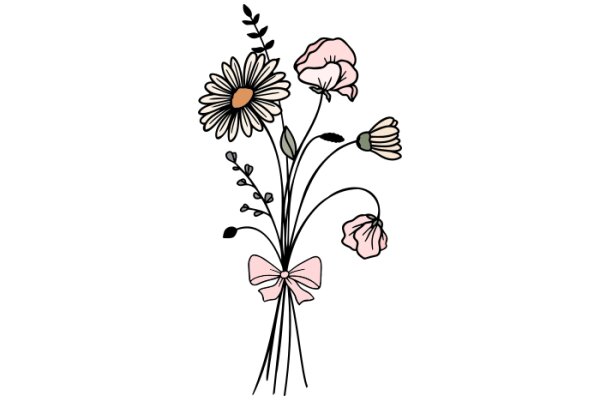 A Bouquet of Flower Illustrations