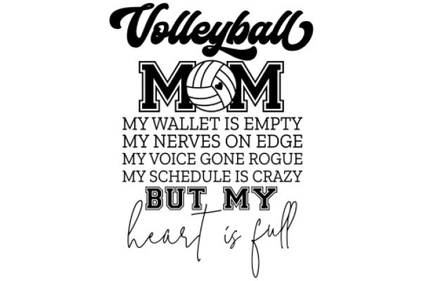 Volleyball Mom: A Collection of Quotes and Sayings from a Volleyball Mom