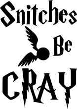 Snitches Be Cray: A Playful Warning