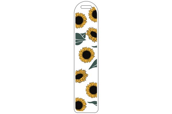 Stylish Phone Case with Sunflower Pattern