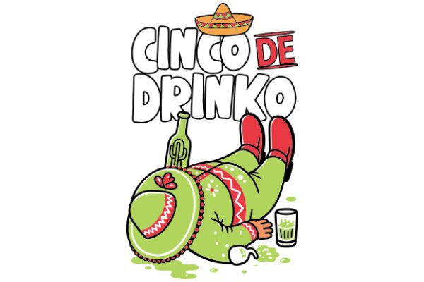 Cinco de Drinko: A Festive Cartoon Celebration of Cinco de Mayo