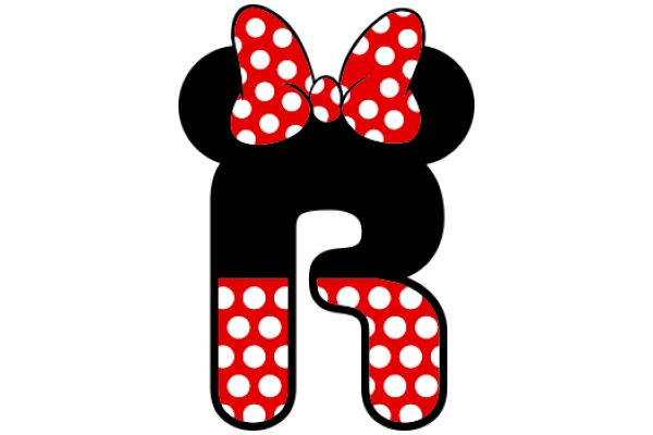 Stylish Minnie Mouse Ear Logo