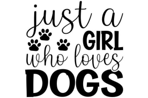 Just a Girl Who Loves Dogs