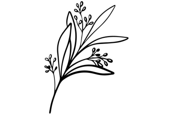 Stylized Botanical Illustration