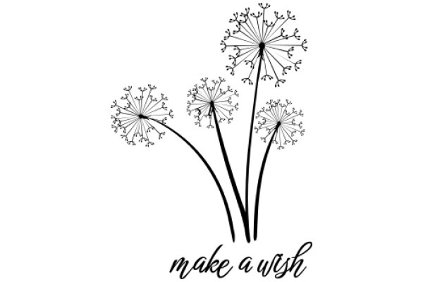 Make a Wish: A Floral Artwork