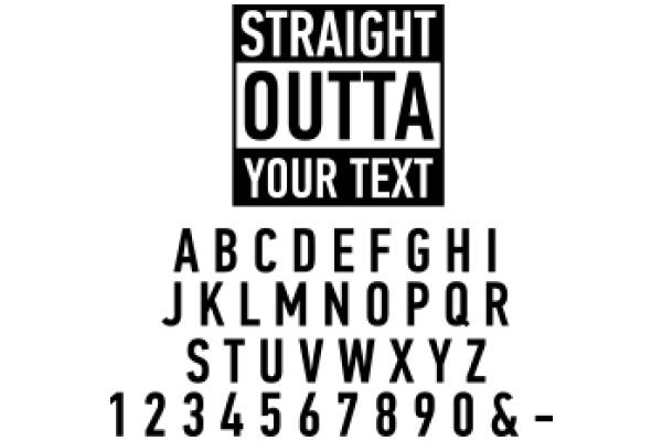 Straight Outta Your Text: A Collection of Unique and Creative Typography