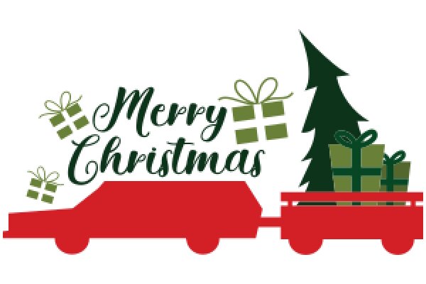 Merry Christmas: A Festive Truck Delivery