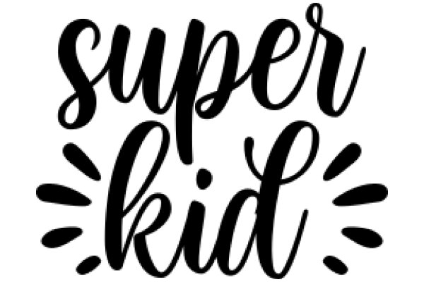 Super Kid: A Graphic Design of a Positive Affirmation