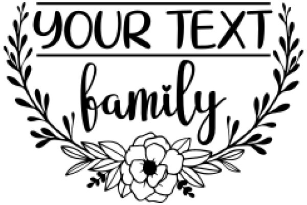 Your Text Family: A Graphic Design