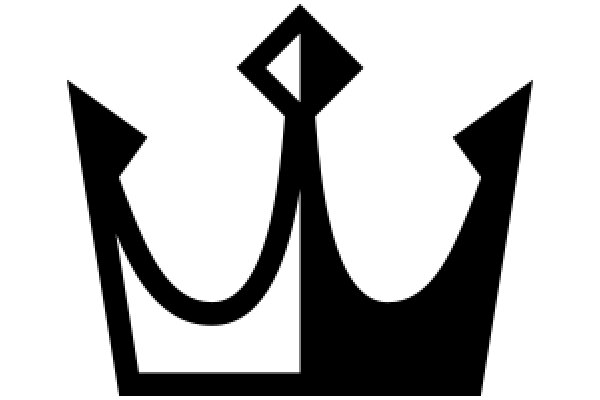 Stylized Crown Icon in