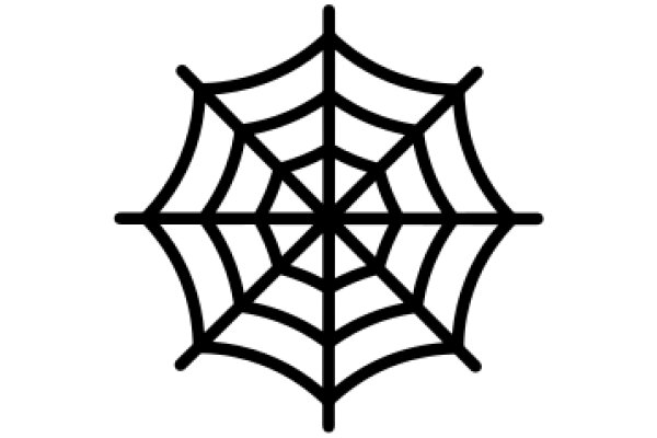 Simplistic Spider Web Icon