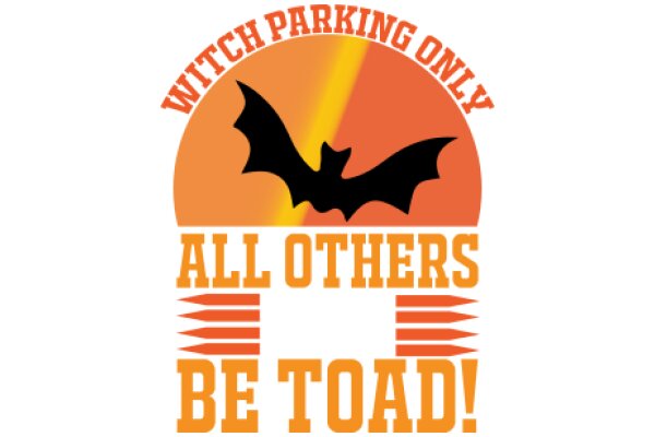 Welcome to the Halloween-themed Parking Sign