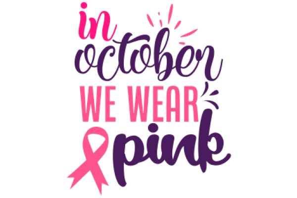 In October, We Wear Pink: Breast Cancer Awareness