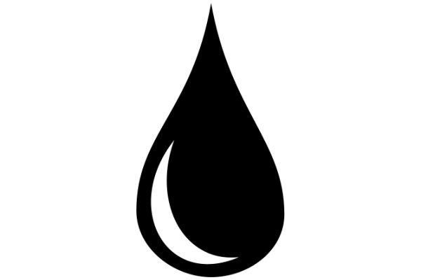 Simplistic Icon of a Droplet