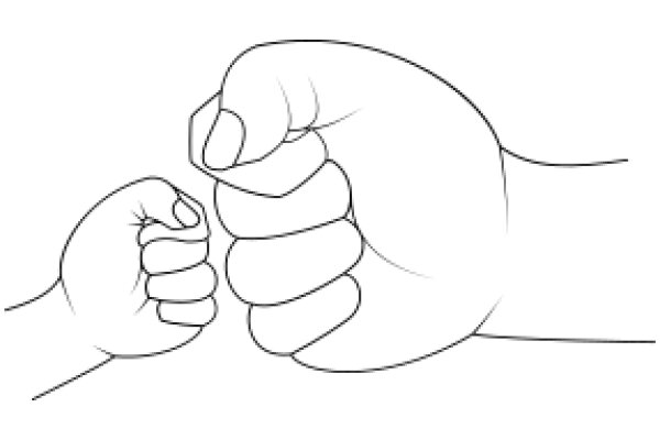 Two Hands in a Fist, Symbolizing Strength and Unity