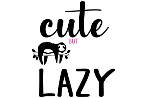 Cute But Lazy: A Playful Take on the Relationship Between Cute and Lazy