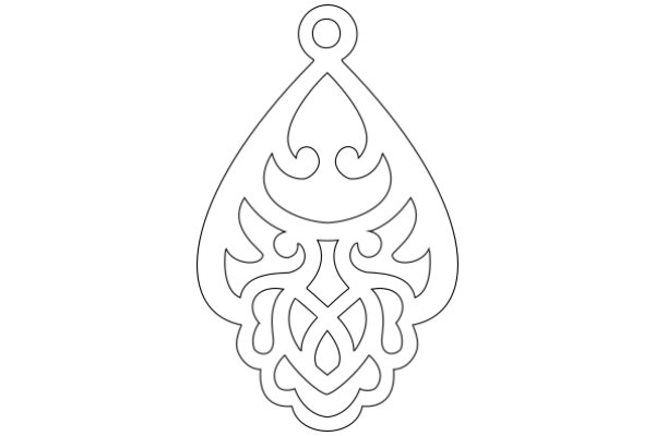 Stylized Artwork of a Symbolic Design