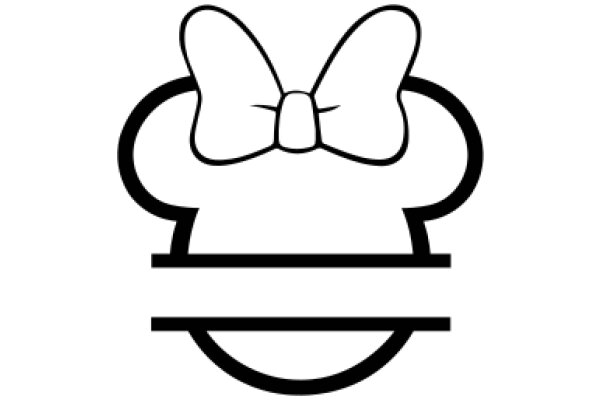 Simplistic Icon of a Bow and a Ring