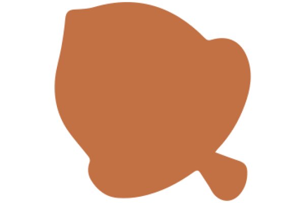 Simplistic Brown Fish Icon